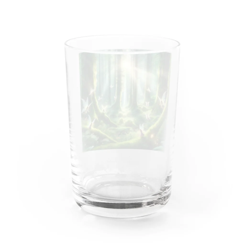 タマちゃんの森の妖精シリーズ1 Water Glass :back