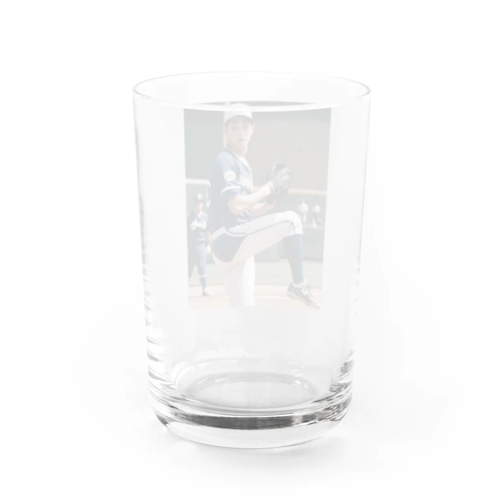 りん　チャンネルのAI野球 Water Glass :back