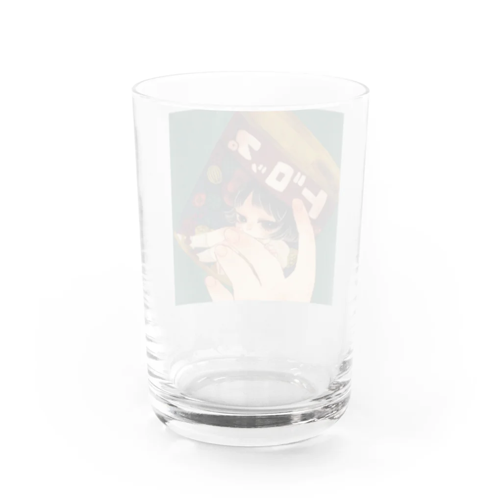 LaVieのドロップ Water Glass :back