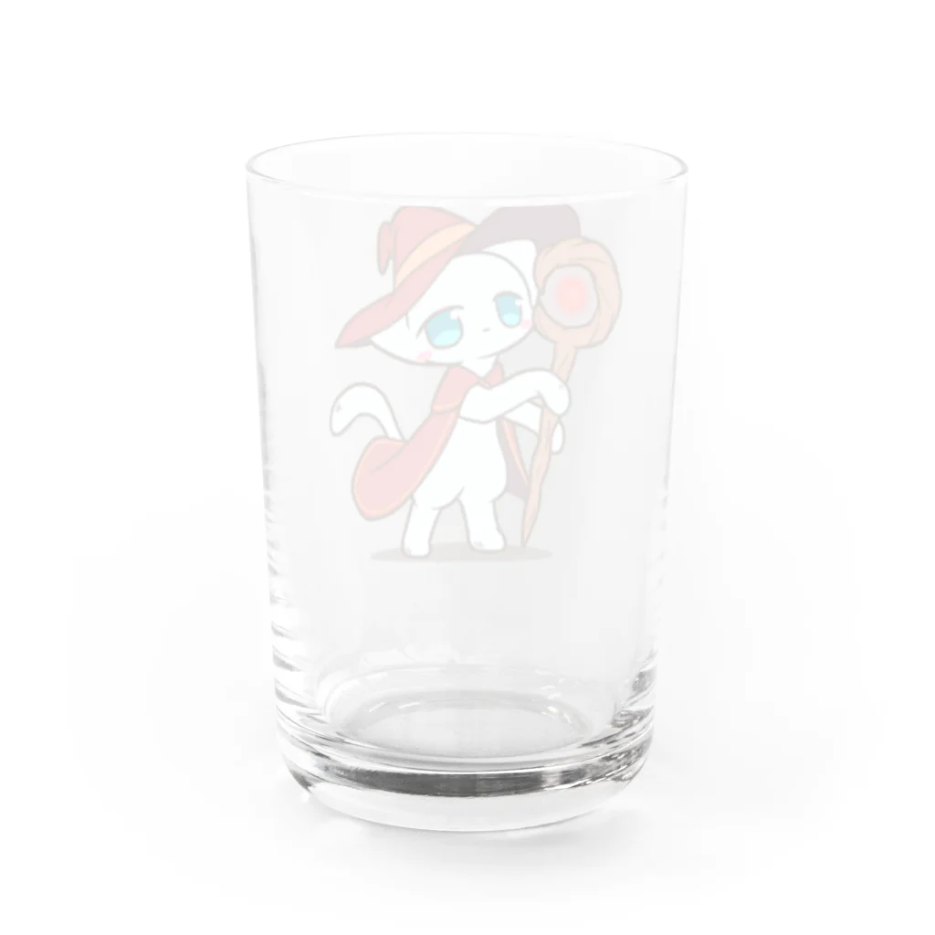 カッキー創作チャンネルの魔道士ニャン Water Glass :back