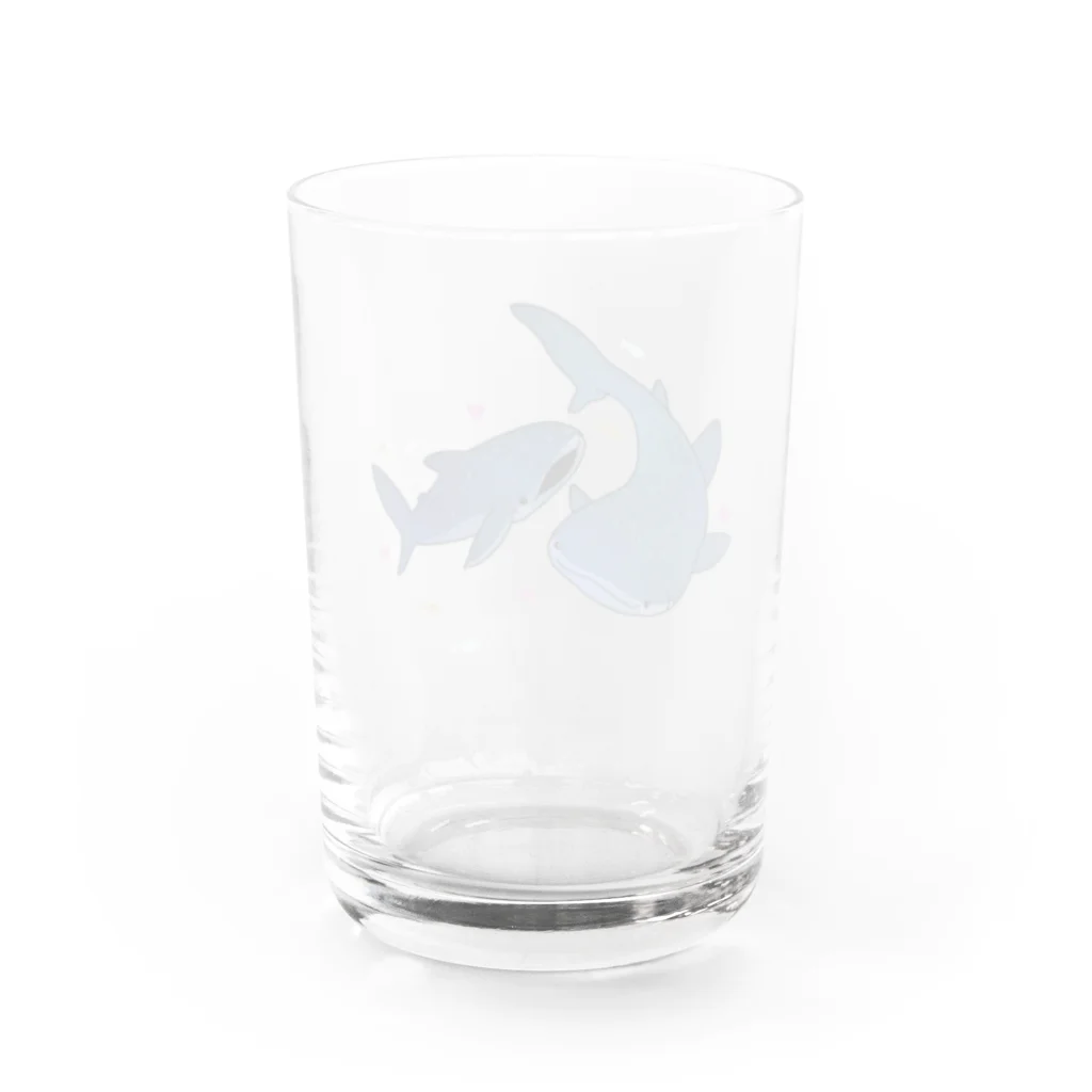 じゅごんの部屋のジンベエブラザーズ Water Glass :back