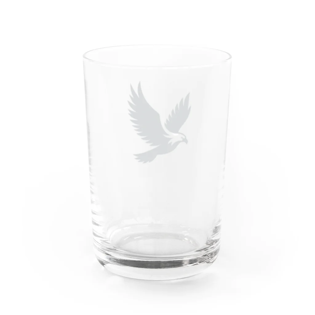 Intuisenseのワシ Water Glass :back