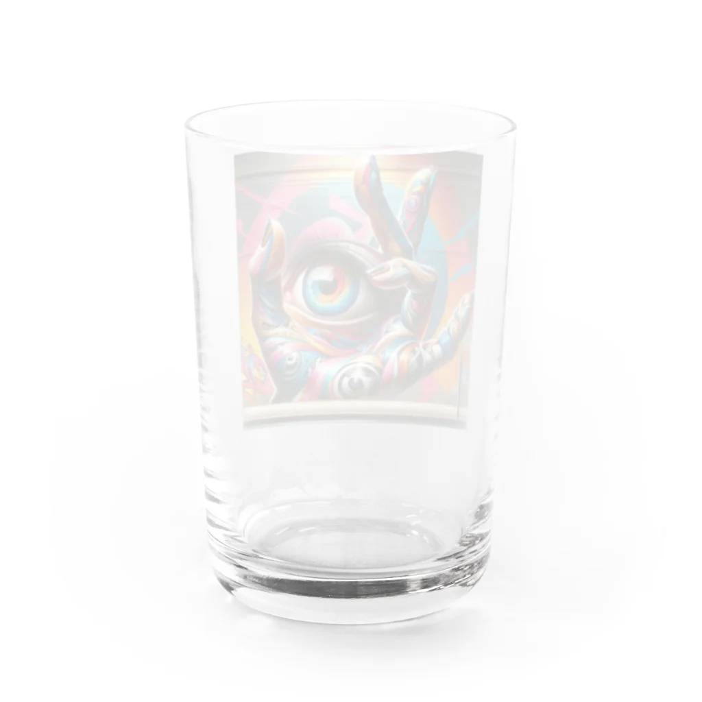 stone8のパームビジョン Water Glass :back