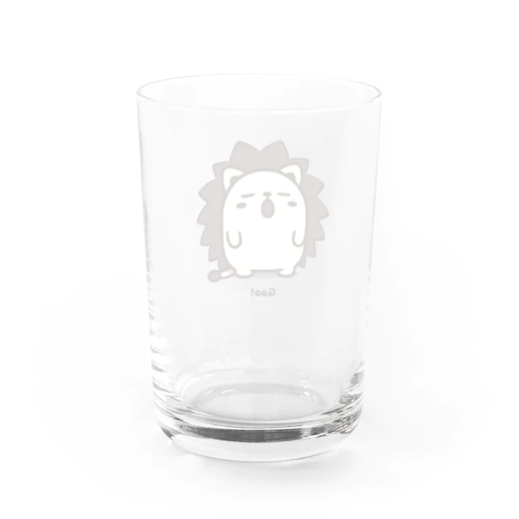 VogueVistaのらいおん君 Water Glass :back