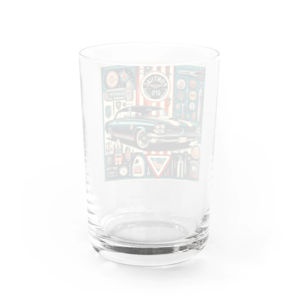 E16の1960年ポンティアック GTO  Water Glass :back