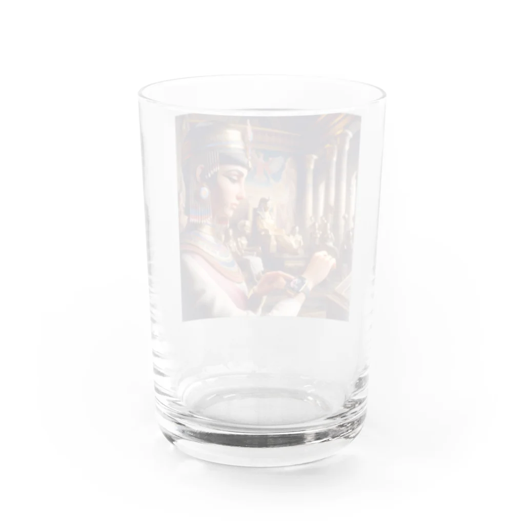 ファンアートグッズの近代的なクレオパトラ Water Glass :back