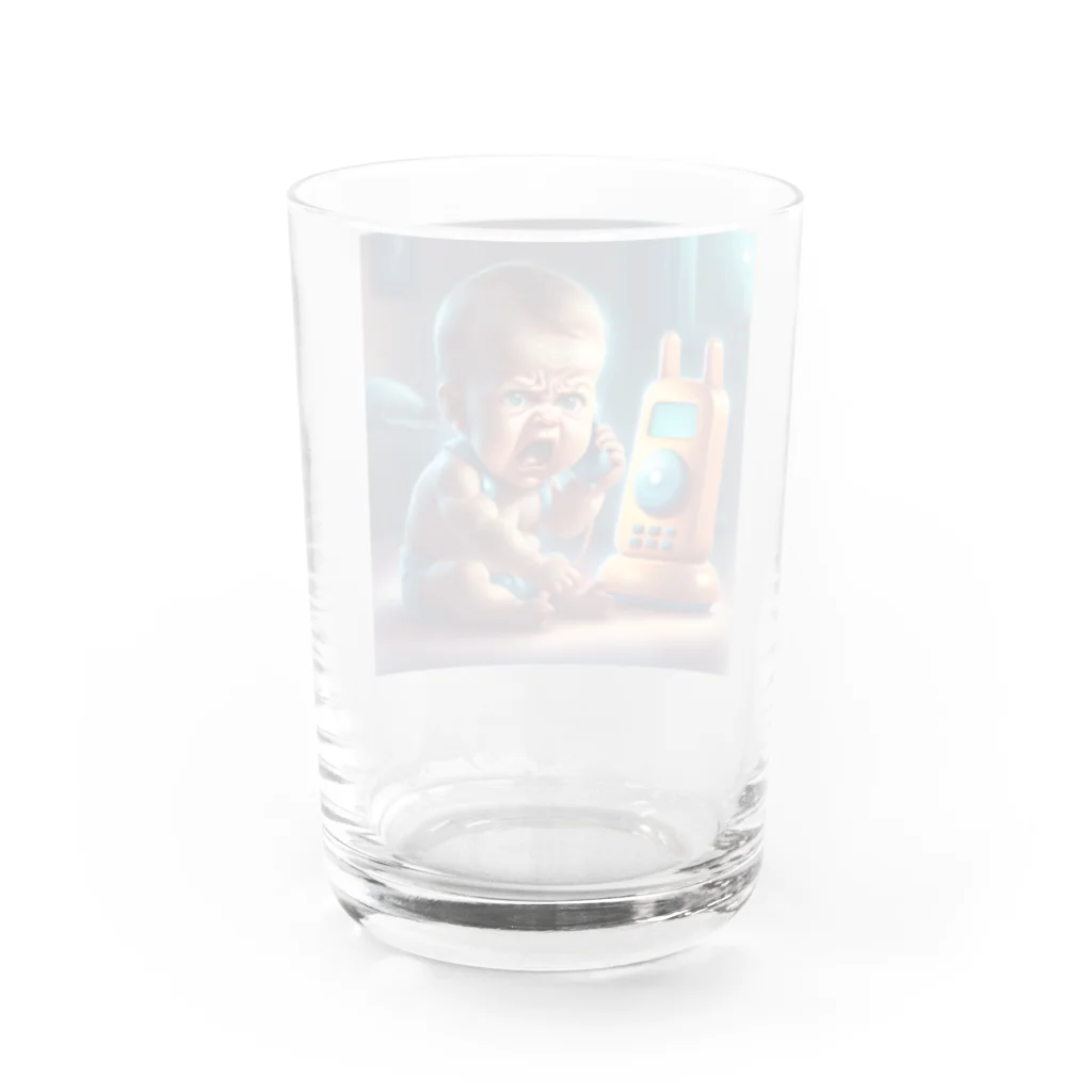 おもかわさんの赤ちゃんテレフォン👼 Water Glass :back