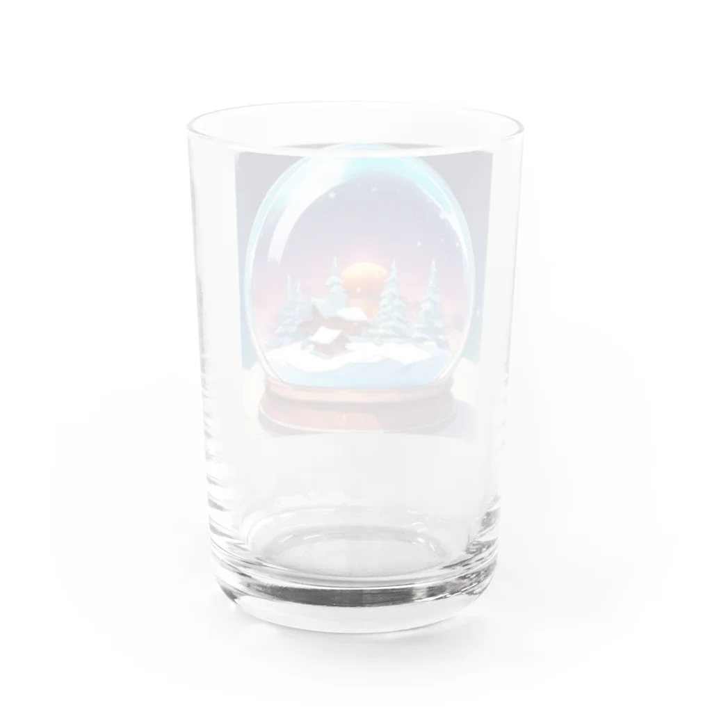 shonaldinyoのスノードーム Water Glass :back