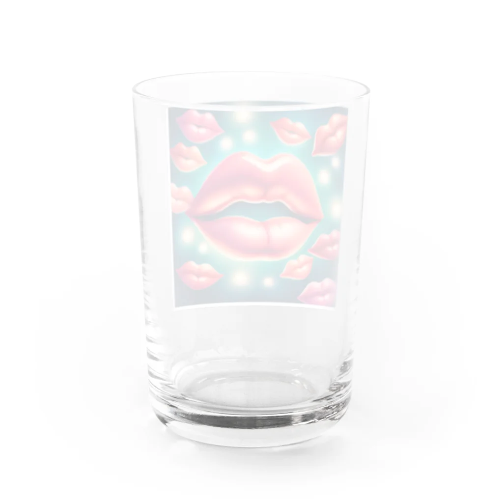 　Mtスペースの唇 Water Glass :back