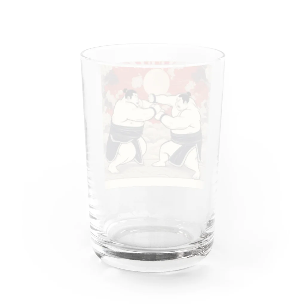 wowwooのSUMOU Water Glass :back