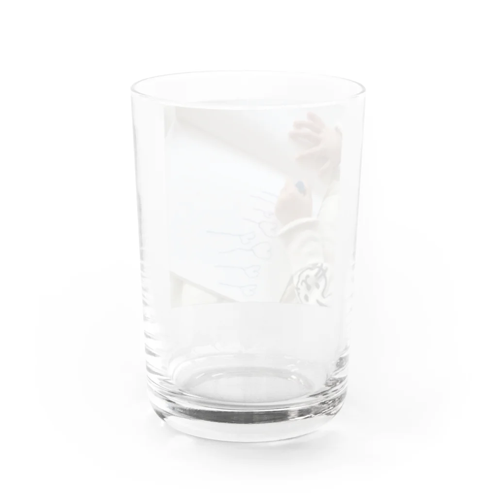 山の異次元チューリップ Water Glass :back