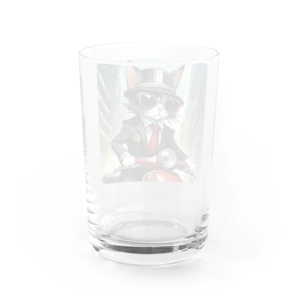 "ModsCats"〜モッズキャッツ〜のモッズキャッツは男前〜ModsCats〜レオン編 Water Glass :back