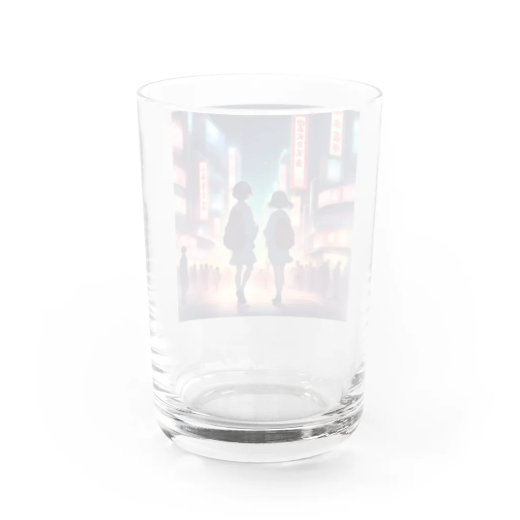 MoekingのAkihabara  Water Glass :back