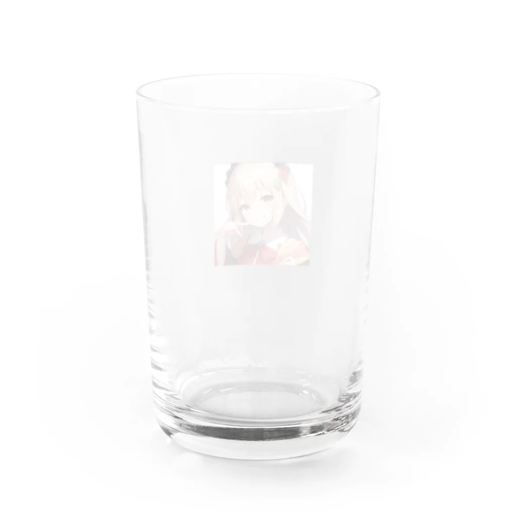 中原ひろふみの永遠の美少女 Water Glass :back