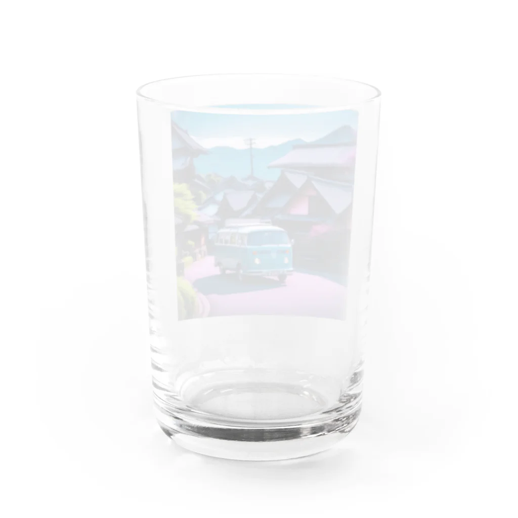 ta95の五箇山合掌造り集落（岐阜県）を旅するワーゲンバス Water Glass :back