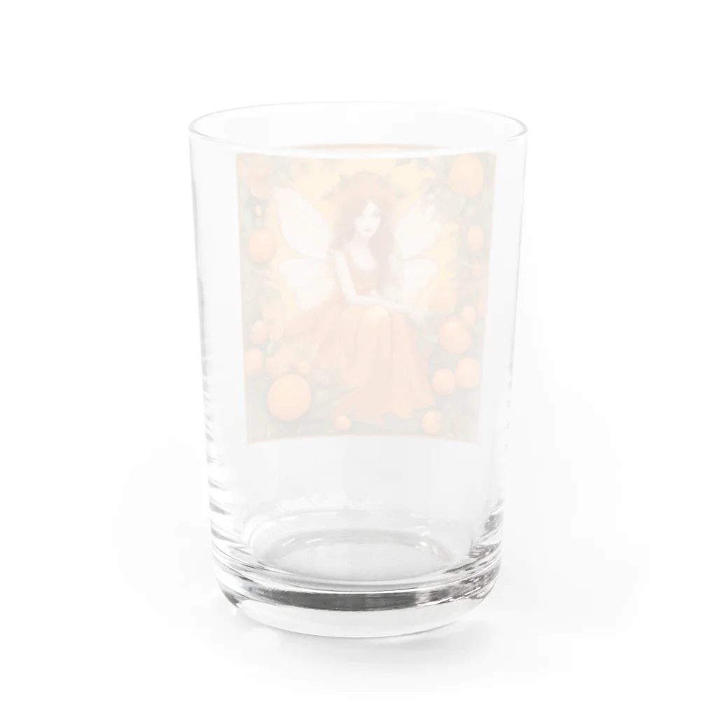 gulbisのみかんの妖精 Water Glass :back