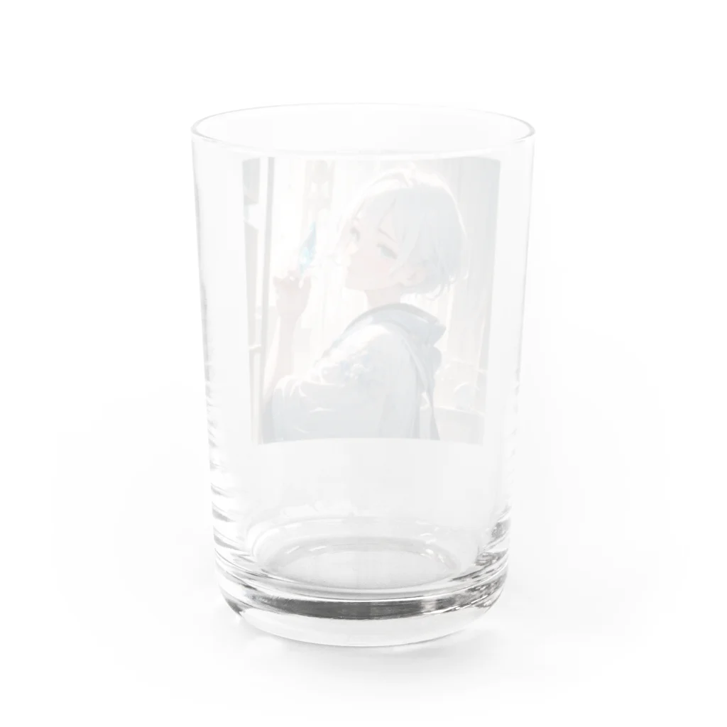 中原ひろふみの望月響 Water Glass :back