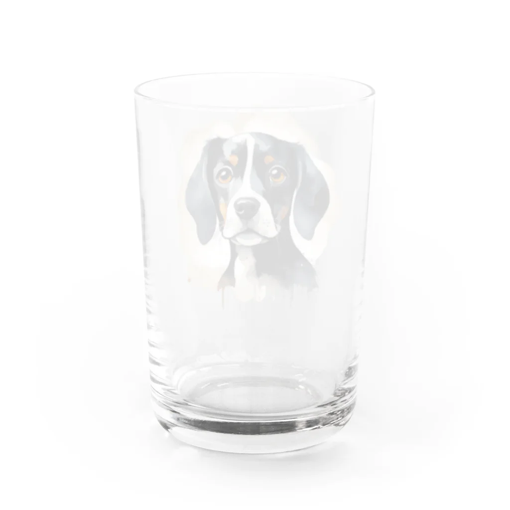 ワッフル ショップのDaisy (デイジー) Water Glass :back