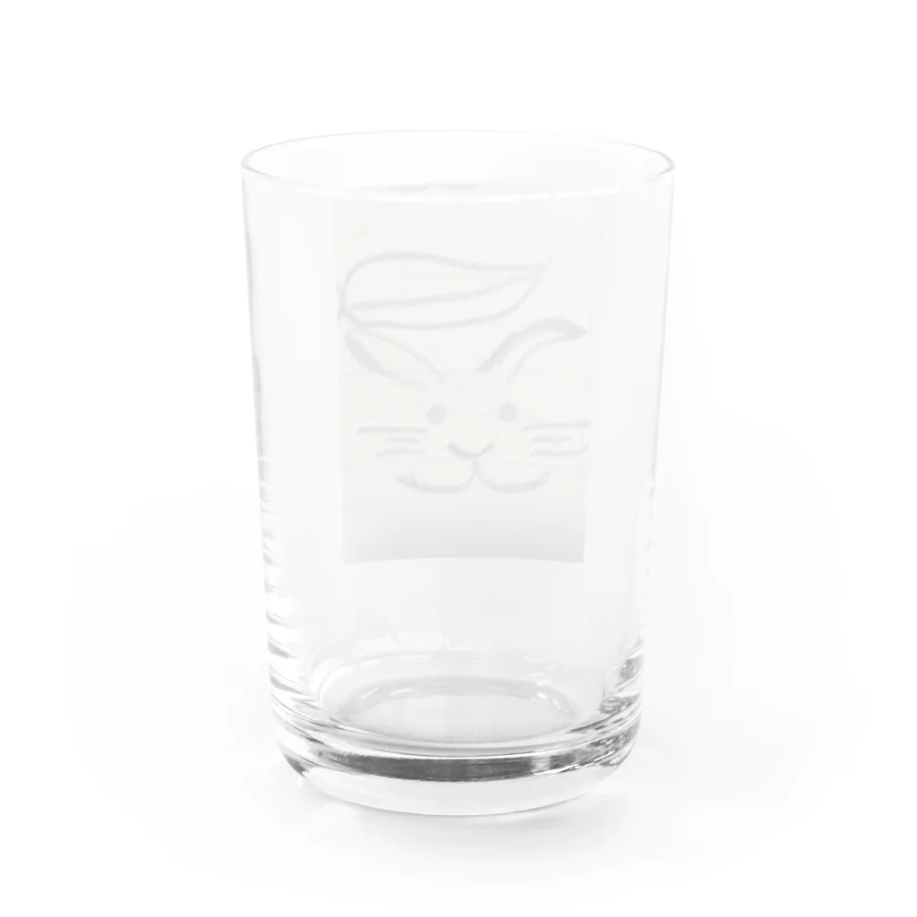 山の工作室うさぎ Water Glass :back