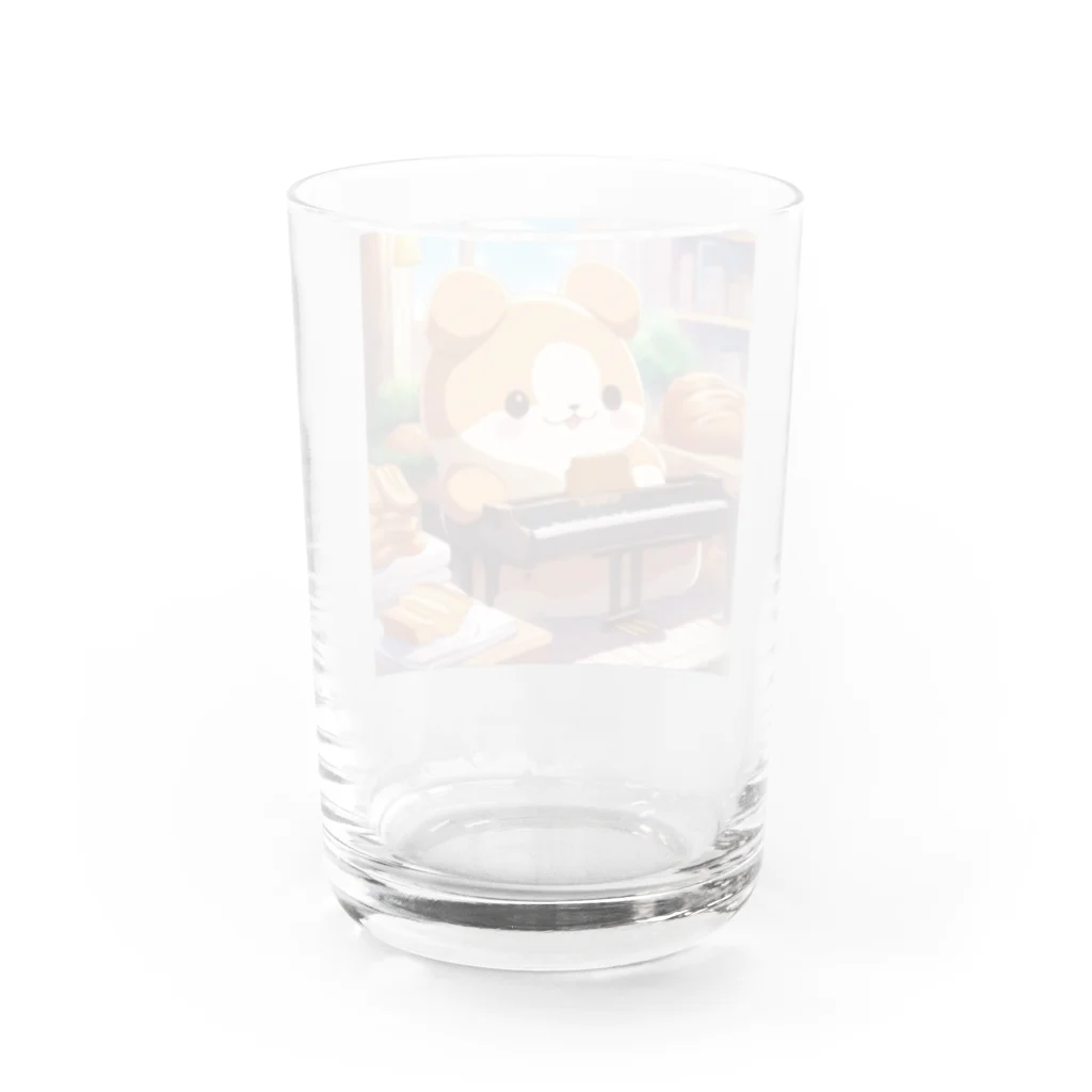 星パンダショップのぱんくまちゃん Water Glass :back