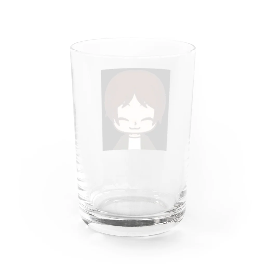 瀧さんショップのおかずちゃん似顔絵アイコン Water Glass :back