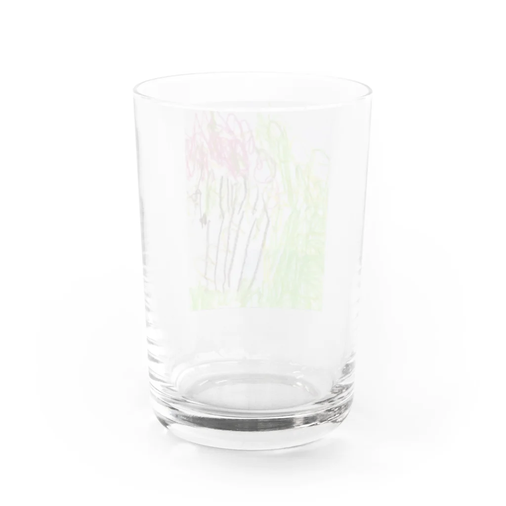 Haz&Joe art productsのあたたかいひ Water Glass :back
