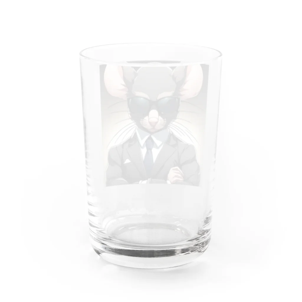 中原ひろふみのねずみ講代表 Water Glass :back