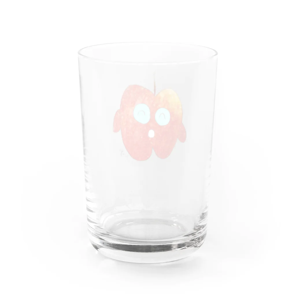 nagifukuのちびりんご Water Glass :back