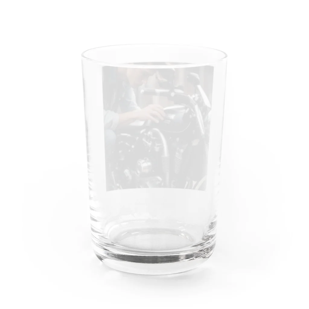 GROUND-WORKSのバイク整備 Water Glass :back