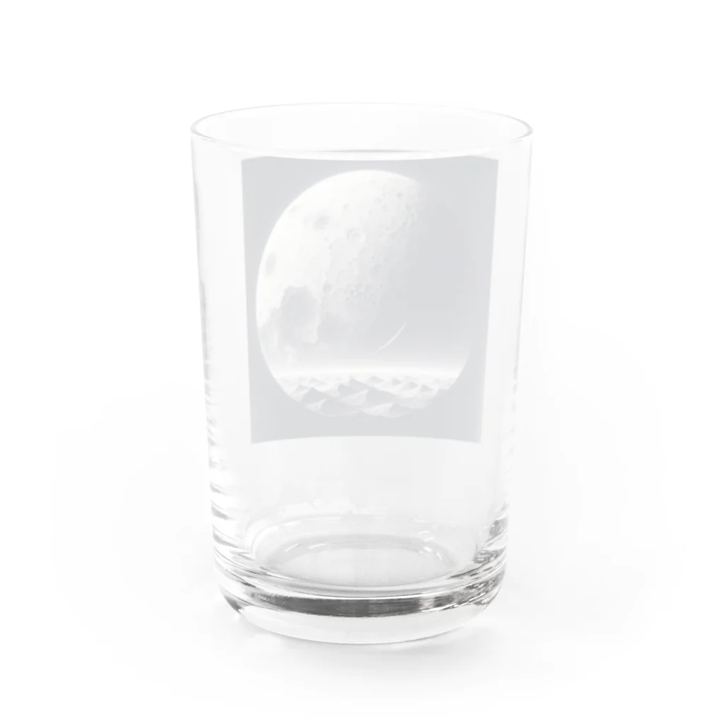 55SHOPの月の裏側 Water Glass :back