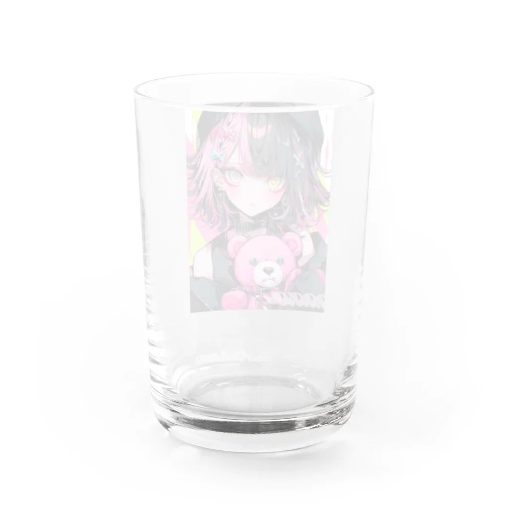 𓃡Riko PinkLips𓃠のRiRiKuMa Water Glass :back