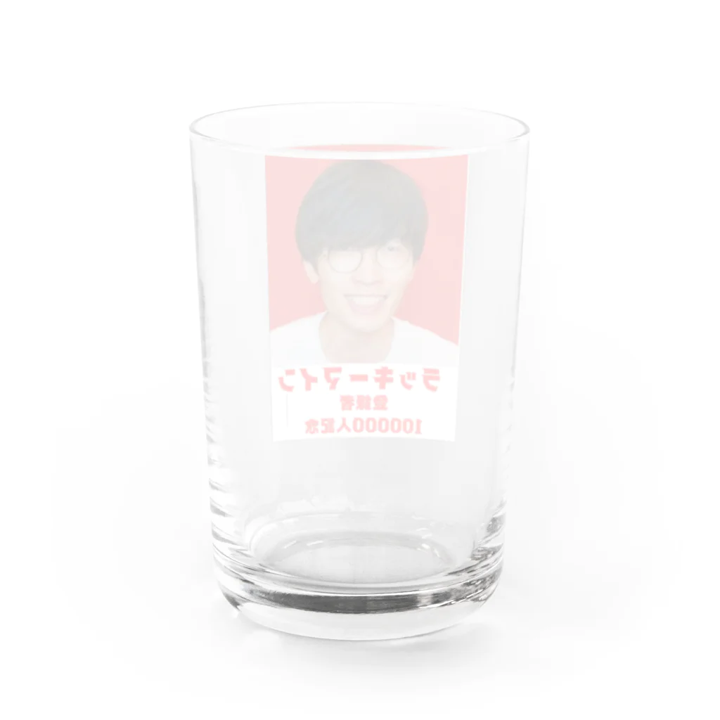 伊桃青芭(itou aoba)のラッキーマイン登録者100000人記念 Water Glass :back