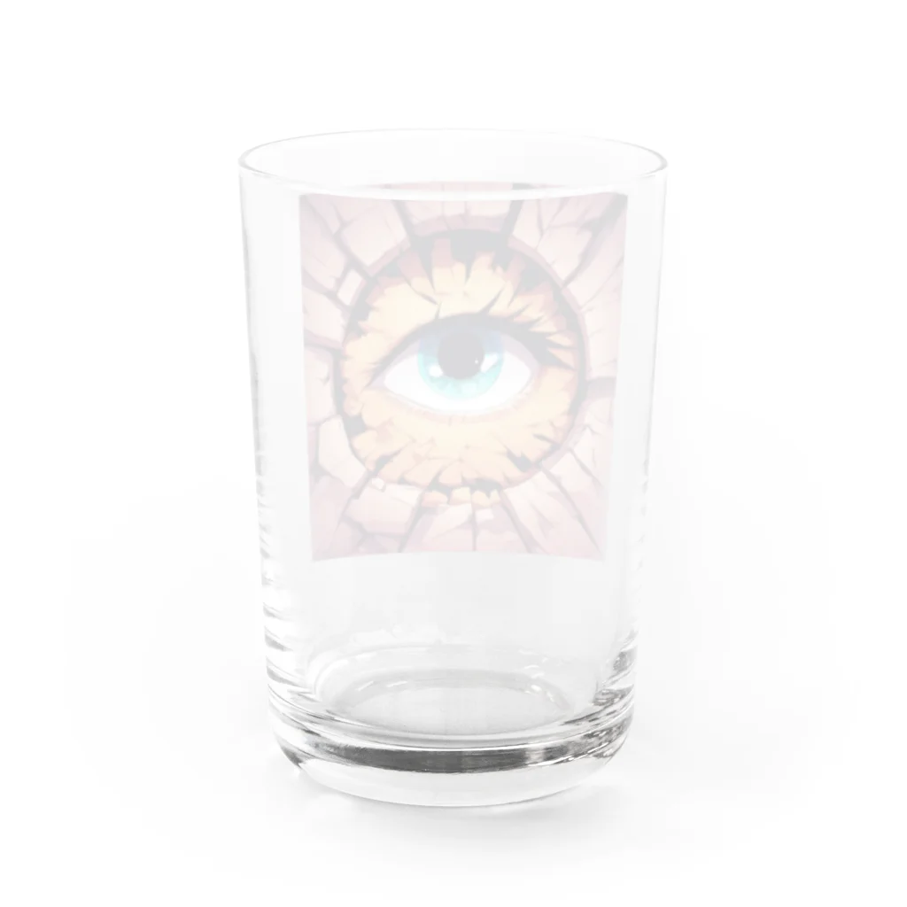 zetubouの覗く眼 Water Glass :back