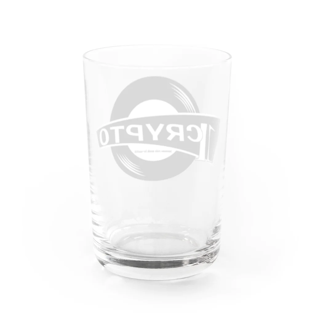 1CryptoMuzikの１CryptoMuzik KeyHolder Water Glass :back