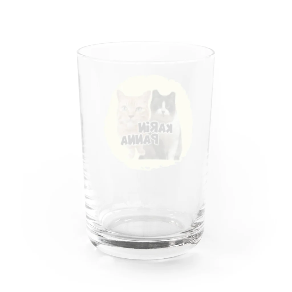 かりんぱんなのかりんぱんなちゃん グッズ Water Glass :back