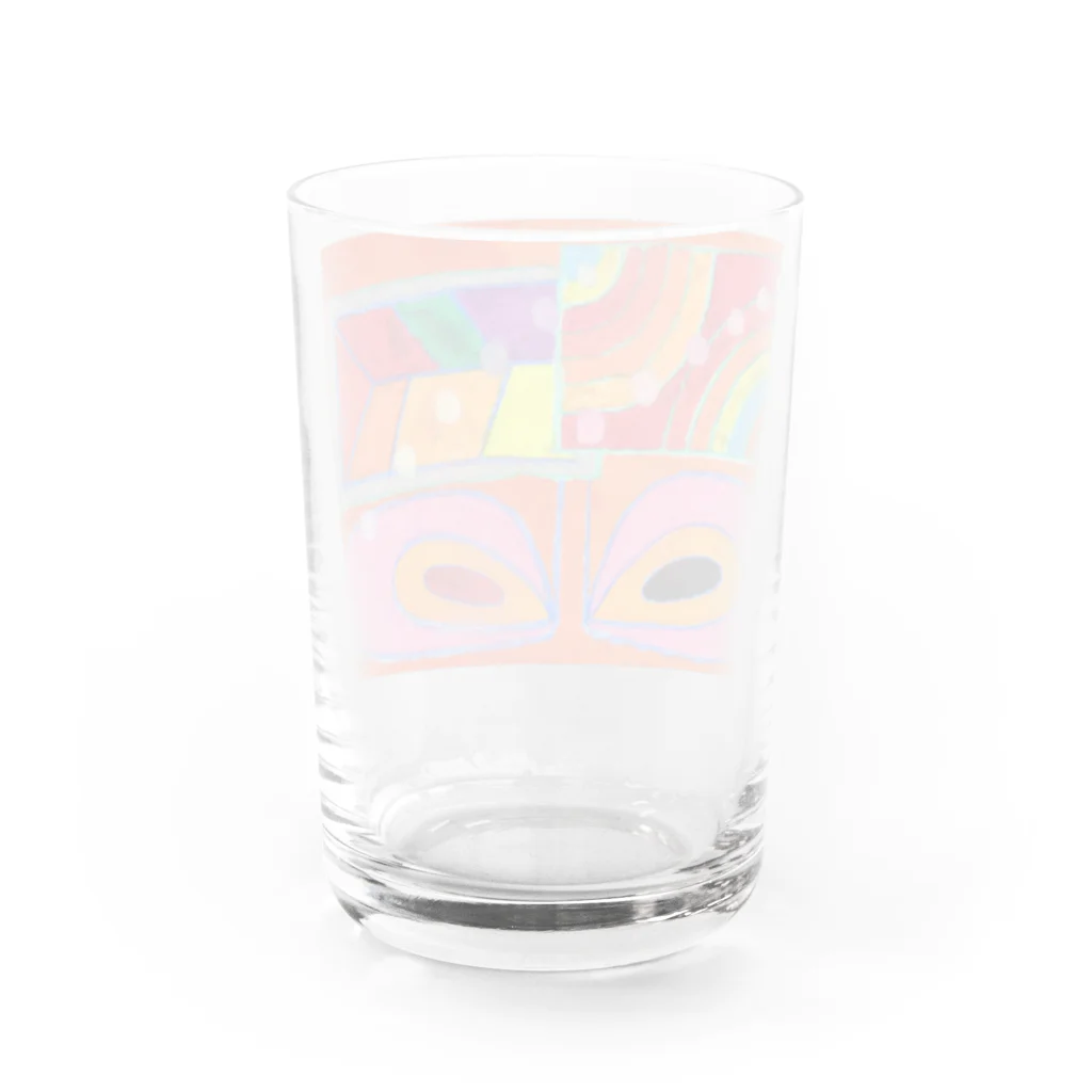 ぴくちゃー55の大好き Water Glass :back