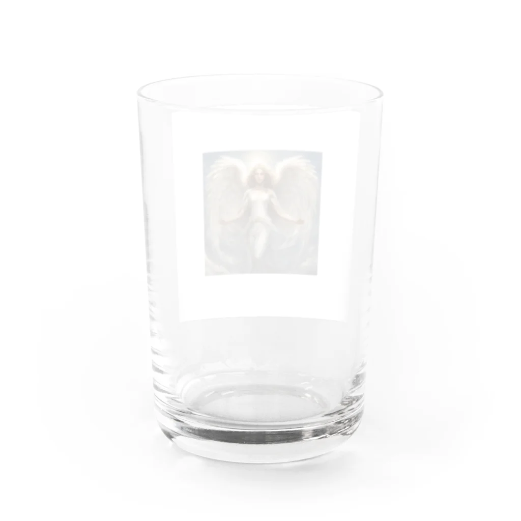 SUZURIの見つめる天使 Water Glass :back