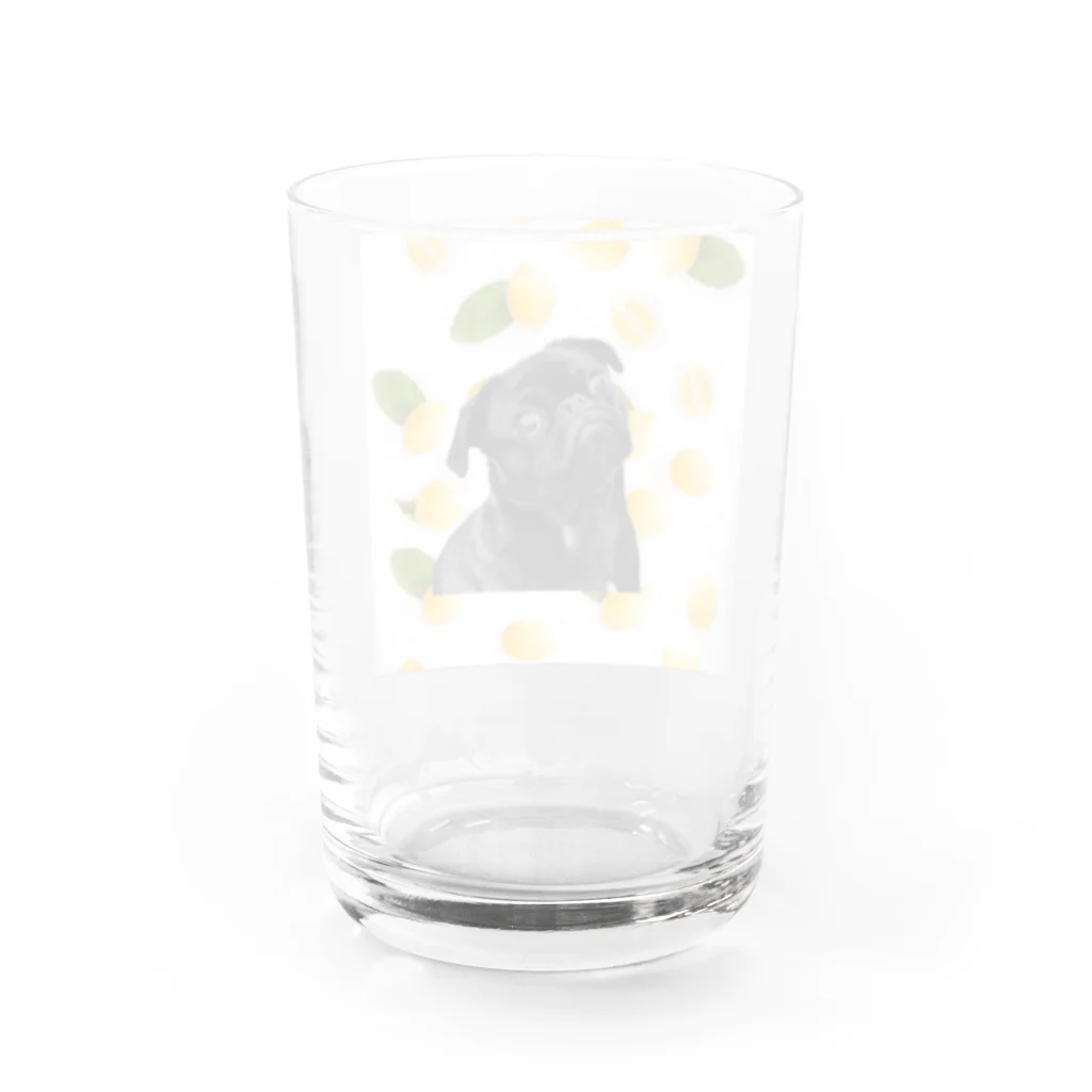 atelier_mogのレモン×ジジ Water Glass :back