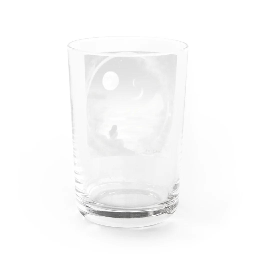 MOONのImagine　moonシリーズ１ Water Glass :back