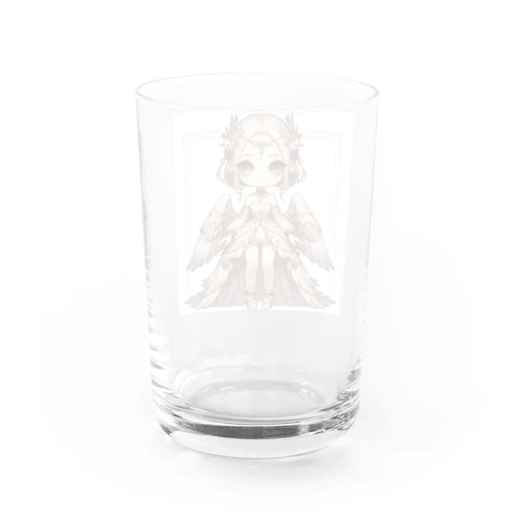 干支シティの酉の花嫁 Water Glass :back