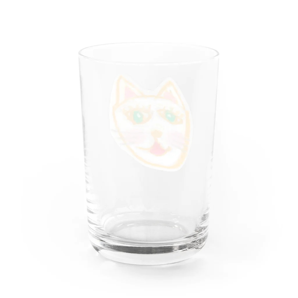 AORBのクレヨンキャット Water Glass :back