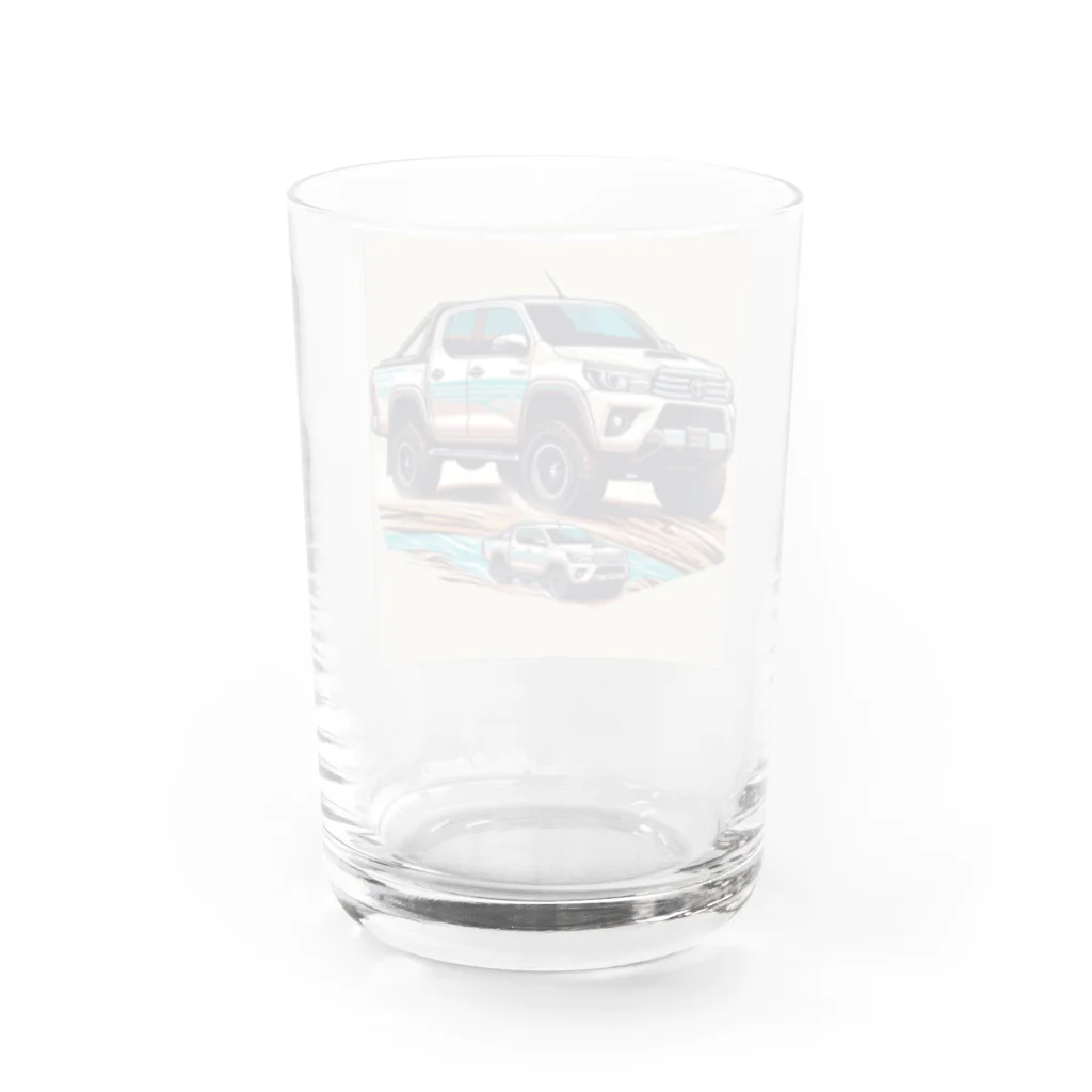 shira009のDart HILUX Water Glass :back