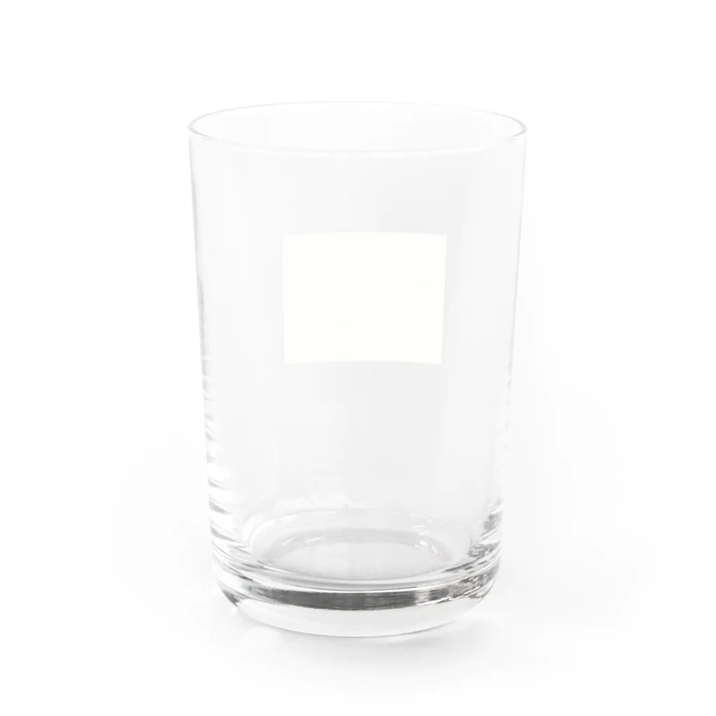 rilybiiのnemutai *plaster cream *milky green yellow Water Glass :back