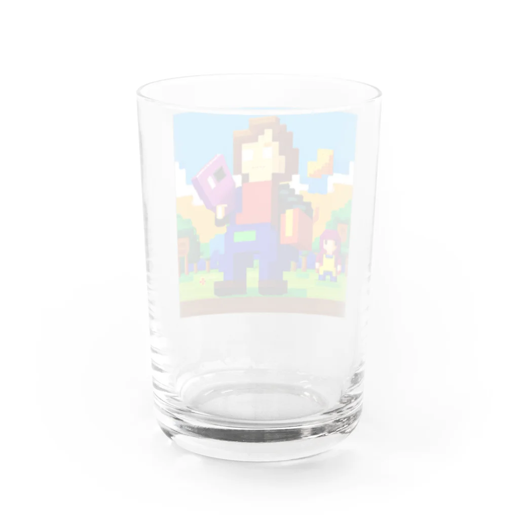 ローグダヨの家のドット君冒険の始まり Water Glass :back