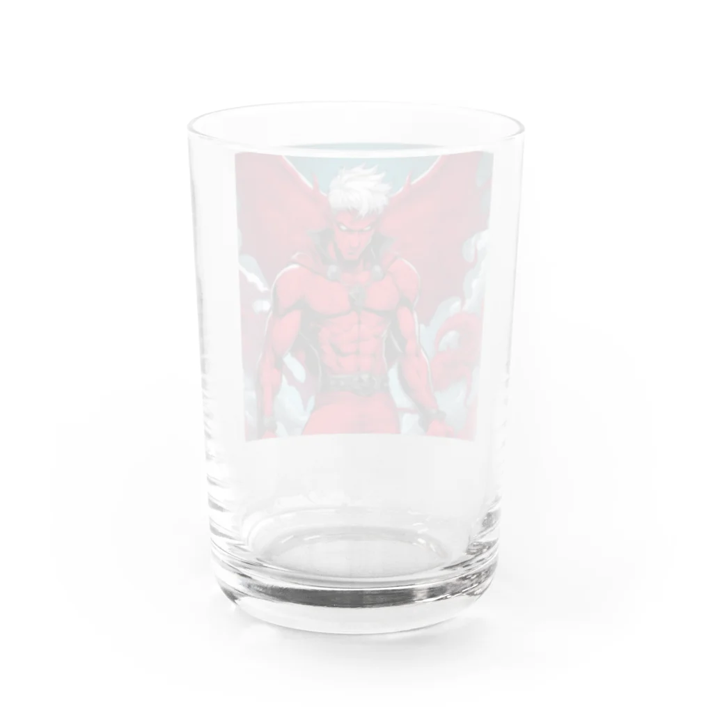 taturou-11777の赤い悪魔 Water Glass :back