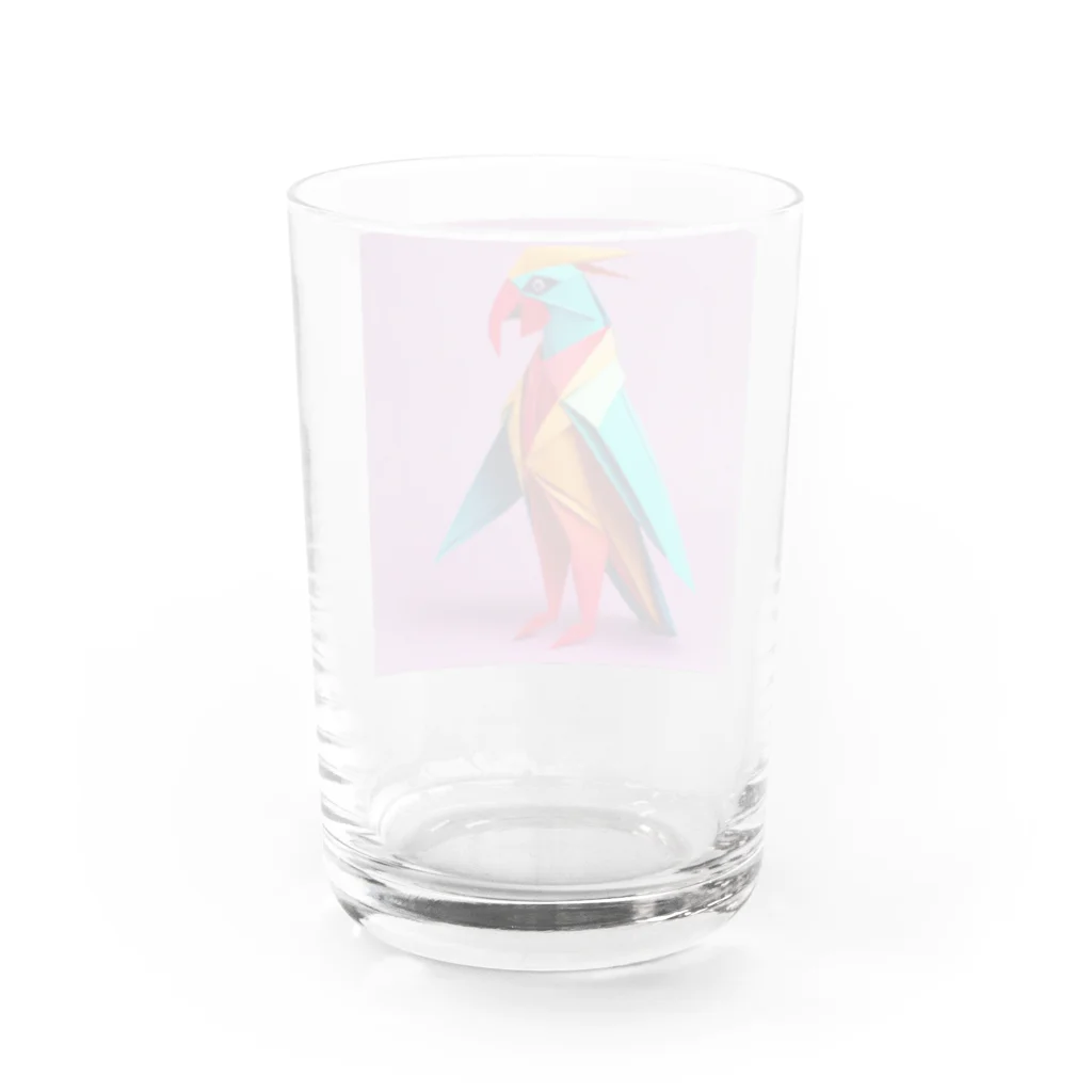 SUNAPPYのオウムの新しいファッションデザイナー Water Glass :back