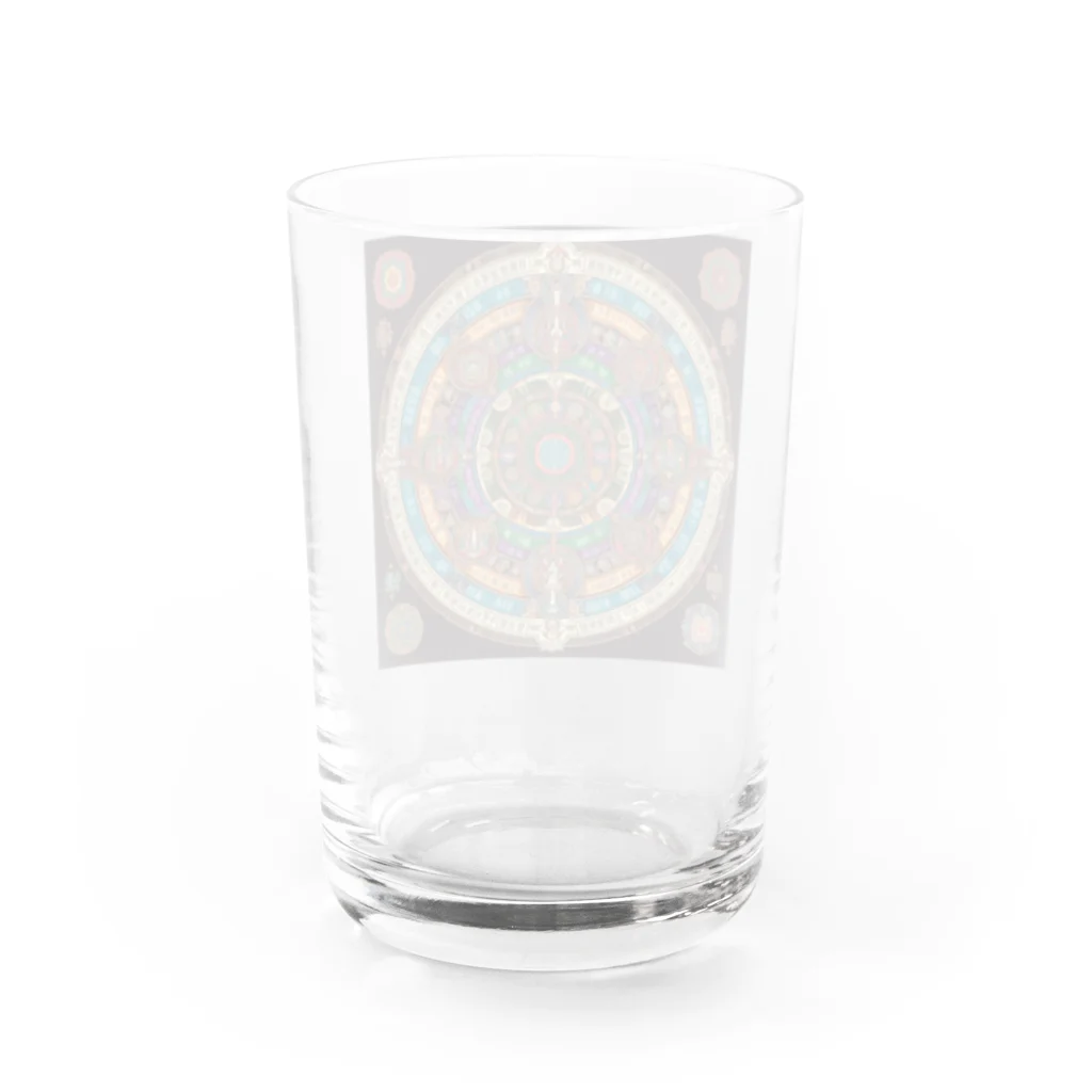 MCsuisuiエンタープライズの黒の曼荼羅 Water Glass :back