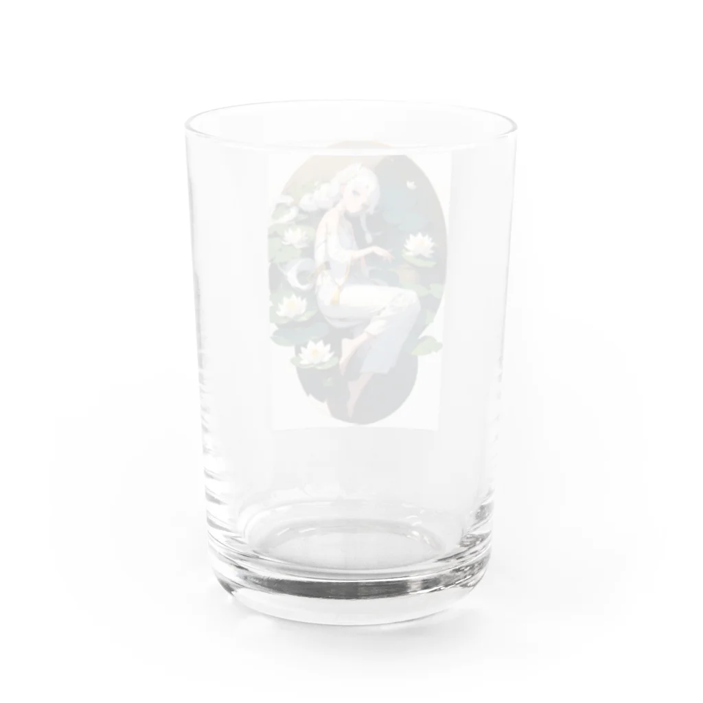 arashi023の蓮花の少女 Water Glass :back