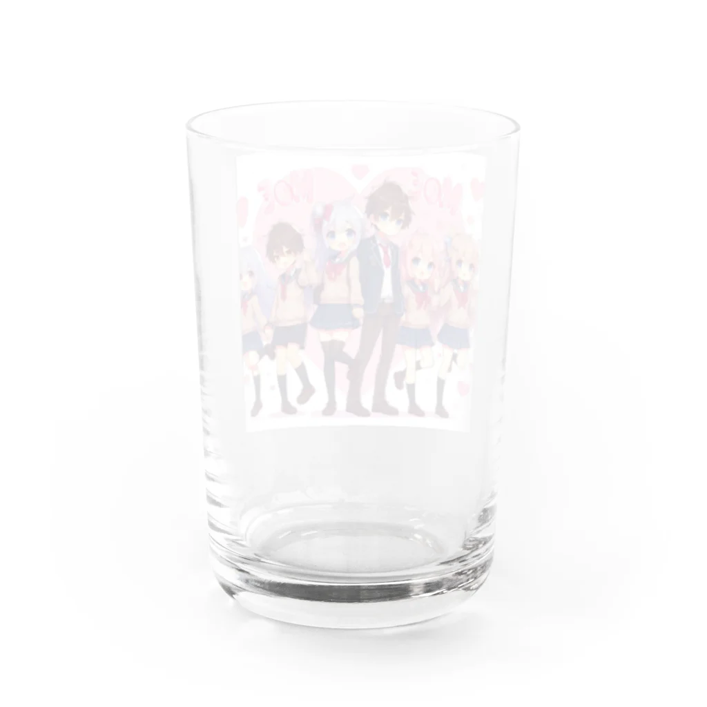 SKY&Dの萌え萌え Water Glass :back