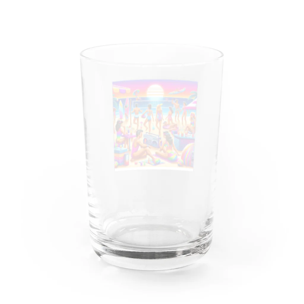 たてっぴのショップの思い出の世界へタイムトラベル！ Water Glass :back